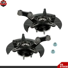 For 2006-11 Honda Civic 2PCS Front Steering Knuckle & Wheel Hub Bearing Assembly