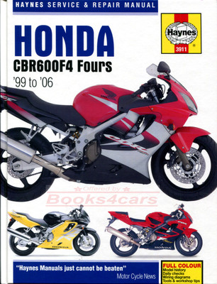CBR600F4 Manuell Honda Service Reparatur Shop Haynes Buch Clymer CBR 600 F4
