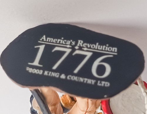 King & Country AR037 American Revolution 1776 Continental Drummer Boy Retired - Picture 4 of 8