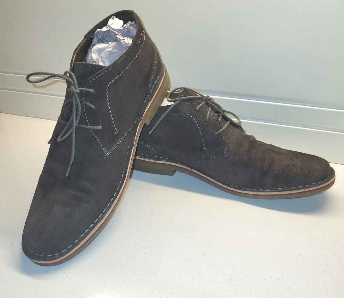 Kenneth Cole Reaction Desert Gray Boots for Men for Sale  display picture 3