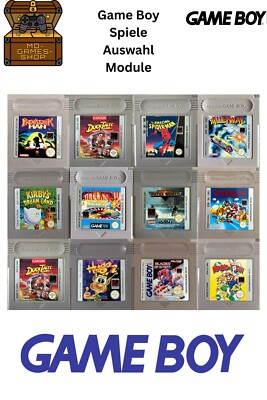 NINTENDO GAME BOY SPIELE AUSWAHL SAMMLUNG MODULE GETESTET & GEPRÜFT