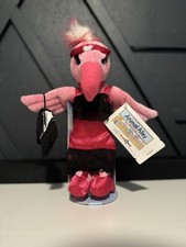 NWT RARE Toys R Us Animal Alley 13” Flamingo in Flapper Dress w/ Purse Plush