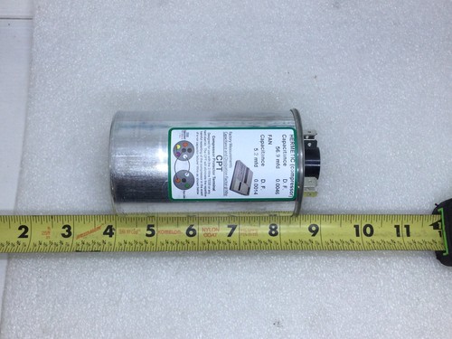 Condensatore Amrad USA2240 55+5.0MFD +10%/-5% 370/440VAC 50/60Hz 70c/-40c - Foto 4 di 9