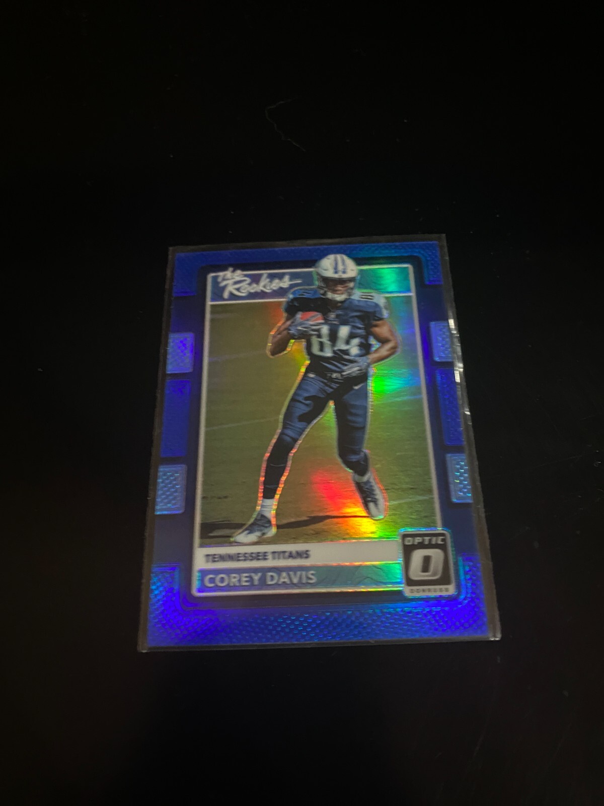 Corey Davis 2017 Donruss Optic The Rookies Blue Prizm /149 Titans 3 PWE