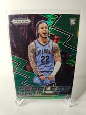 2023 Prizm Draft Picks Fearless Green Pulsar Cam Whitmore RC /25 #8