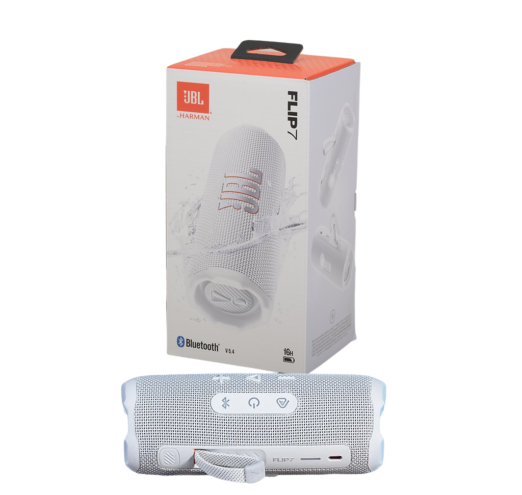 JBL FLIP 7 Cassa Bluetooth Waterproof Altoparlante Portatile Wireless BT BIANCO