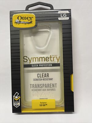 Otterbox Symmetry Series Hardshell Case for LG G6 Smartphone - Clear (77-55435)