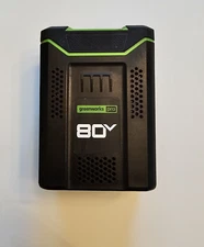 Greenworks PRO BAB723 80V 2.0Ah Lithium Ion Battery Pre-Owned