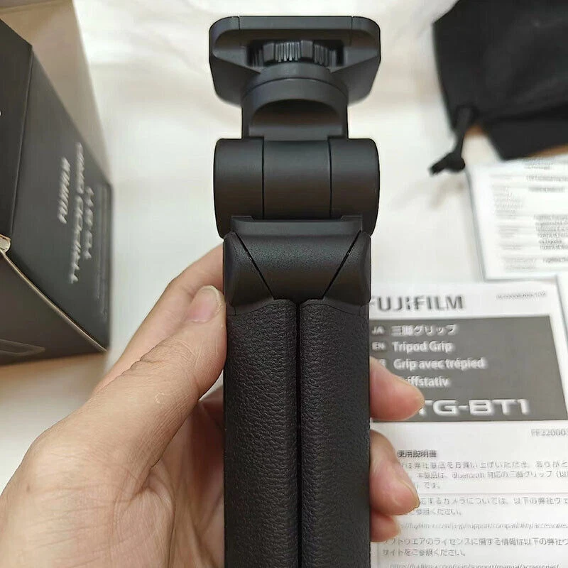 Empuñadura de trípode bluetooch TG-BT1 para Fujifilm X-T4 X-T5 X-H2 X-T30 Foto 3 de 4
