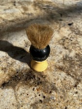 Vintage Diamond E NY Sterilized Genuine Badger Shaving Brush Peerless Pure USA