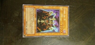 Yu-Gi-Oh! Lord Of D. Bpt-004 Limited Edition near mint comdition 