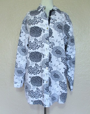 Soft Surroundings Shirt Tunic Top 