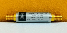 HP 5086-7299 1.5 GHz, SMA (F-F), Low Pass Filter. Tested!