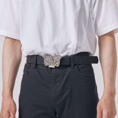 Kamen Rider W Double Belt Ver.2 Black Buckle Adjustable Official