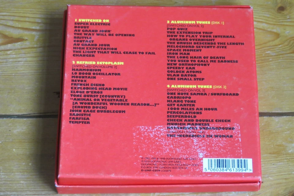 4 CD - STEREOLAB Switched On - Volumes 1-3 (1 2 3) Aluminum Refried Ectoplasm - Image 2 of 4