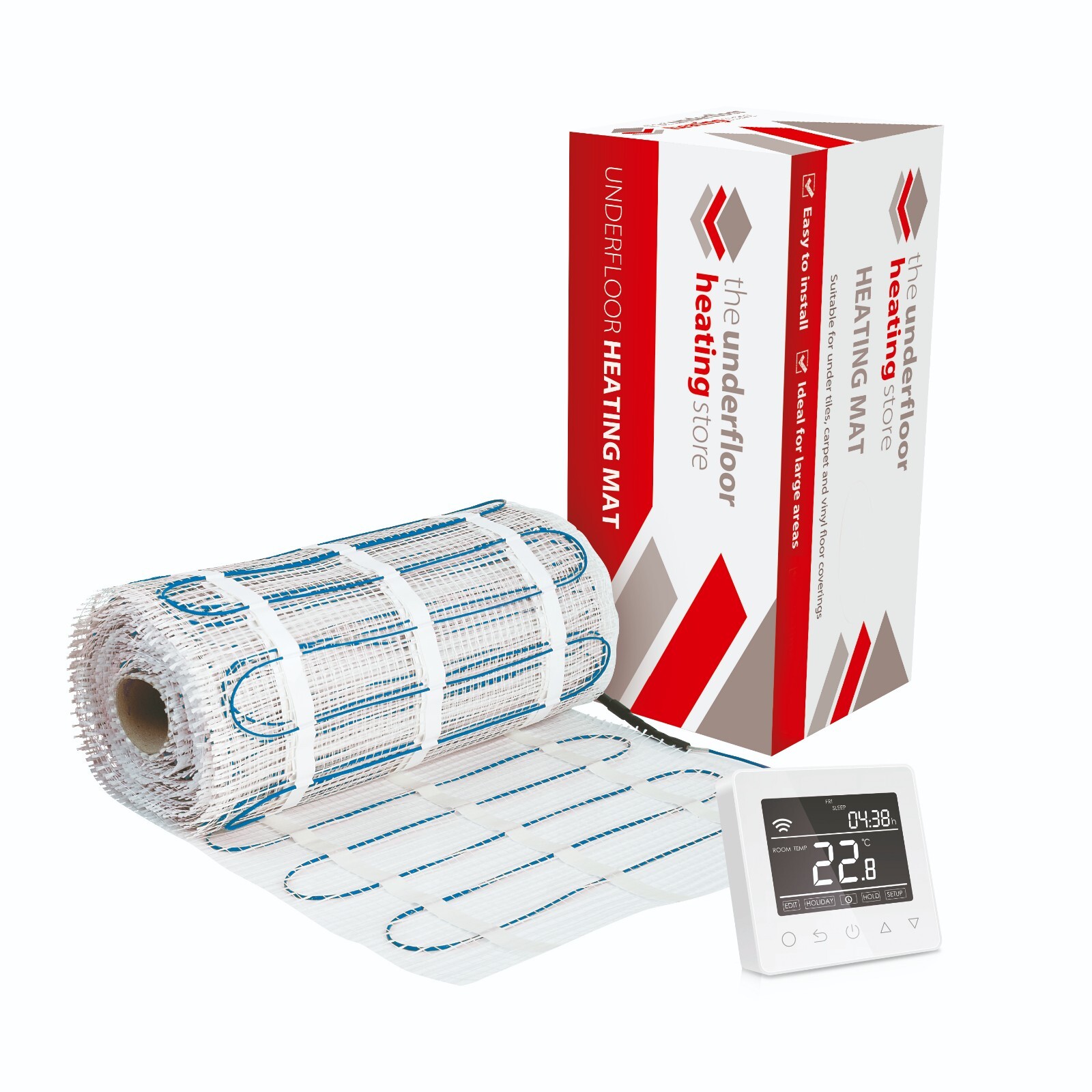 Electric Underfloor Heating Mat Kit 200W - 12m2 | eBay