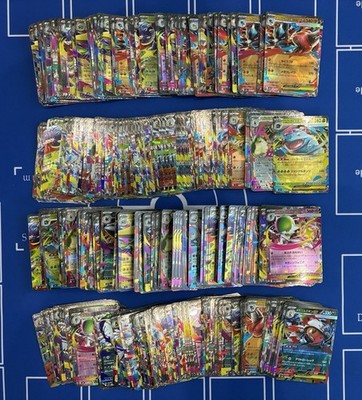 Pokemon cards Lot of 100 ex Mega Evolution Japanese TCG RR