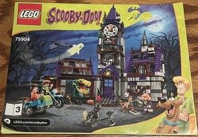 LEGO Scooby Doo Mystery Mansion 75904 INSTRUCTION BOOKLET MANUAL 2 & 3 only