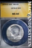 1976-D Kennedy Half Dollar- ANACS MS 65 Lustrous- No Reserve #SLA331