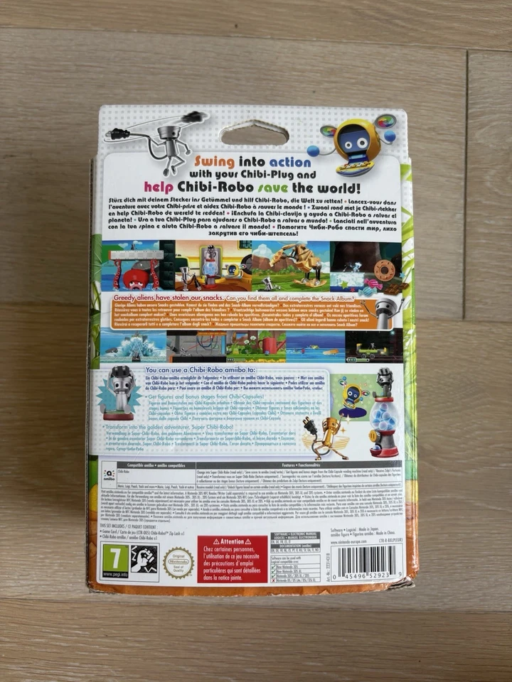 CHIBI - ROBO! 'Zip Lash' AMIIBO BUNDLE PACK - Brand new for Nintendo 3DS - Rare - Image 4 of 4