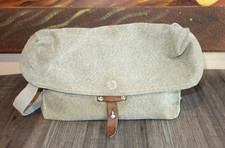 Schweizer Militär - FERNMELDER TASCHE - Leder + Canvas - mit Werkzeugen