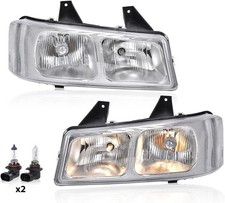 Headlight Set for Chevy Express 1500 GMC Savana 1500 2003-2014 Savana 2500 03-21