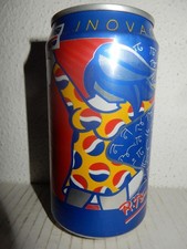 1995 ROMERO BRITTO ART PEPSI  COLA can from BRAZIL (350ml) 02