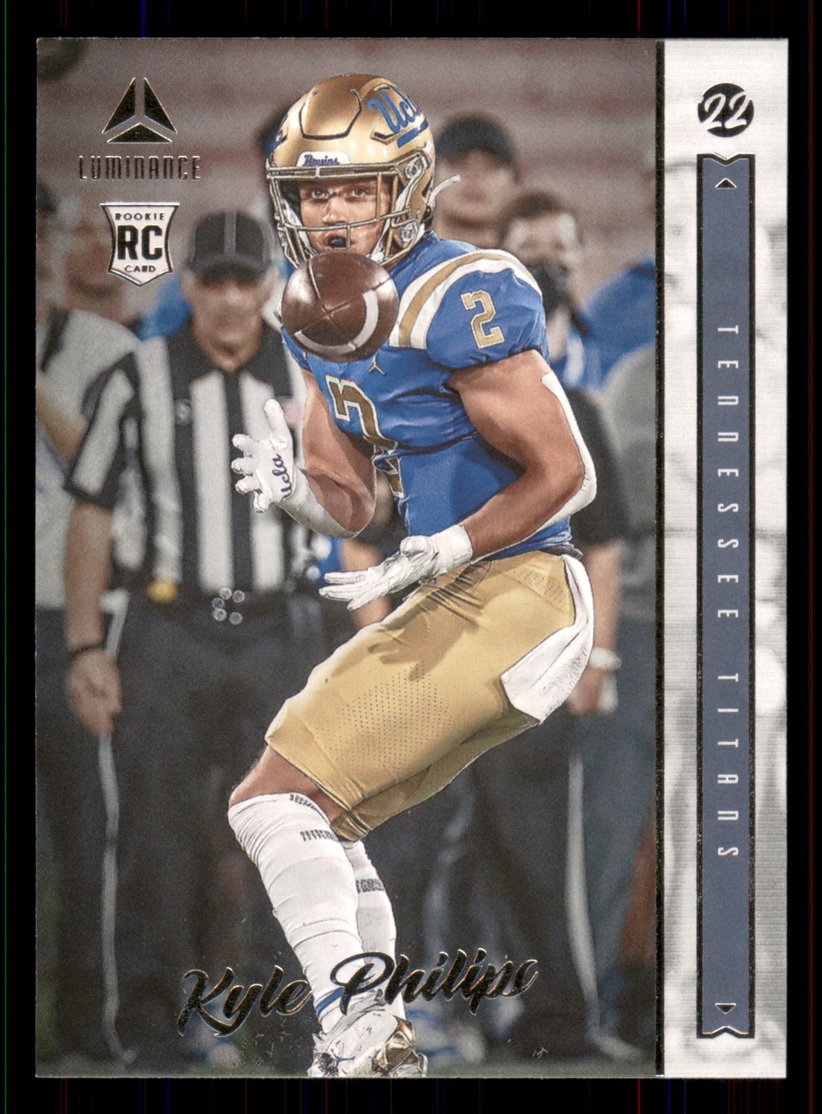 2022 Panini Luminance Kyle Philips #122 RC Tennessee Titans