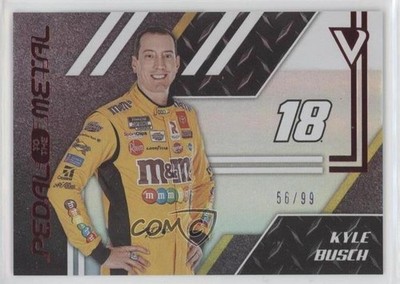 2020 Panini Chronicles Pedal to the Metal Red 56/99 Kyle Busch #26 gc7