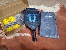 Pickleball Set W/Carry Bag-New In Damaged Box. Never Used. 2 Paddles 4 Balls