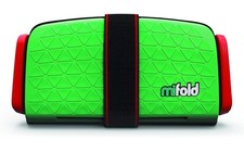 Mifold Grab-And-Go Compact Car Booster Portable Travel Seat 40-100 Lbs Green NEW
