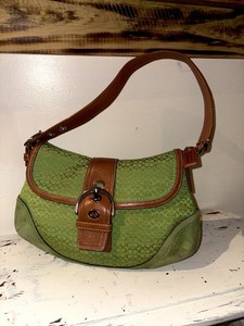 vintage coach green | eBay