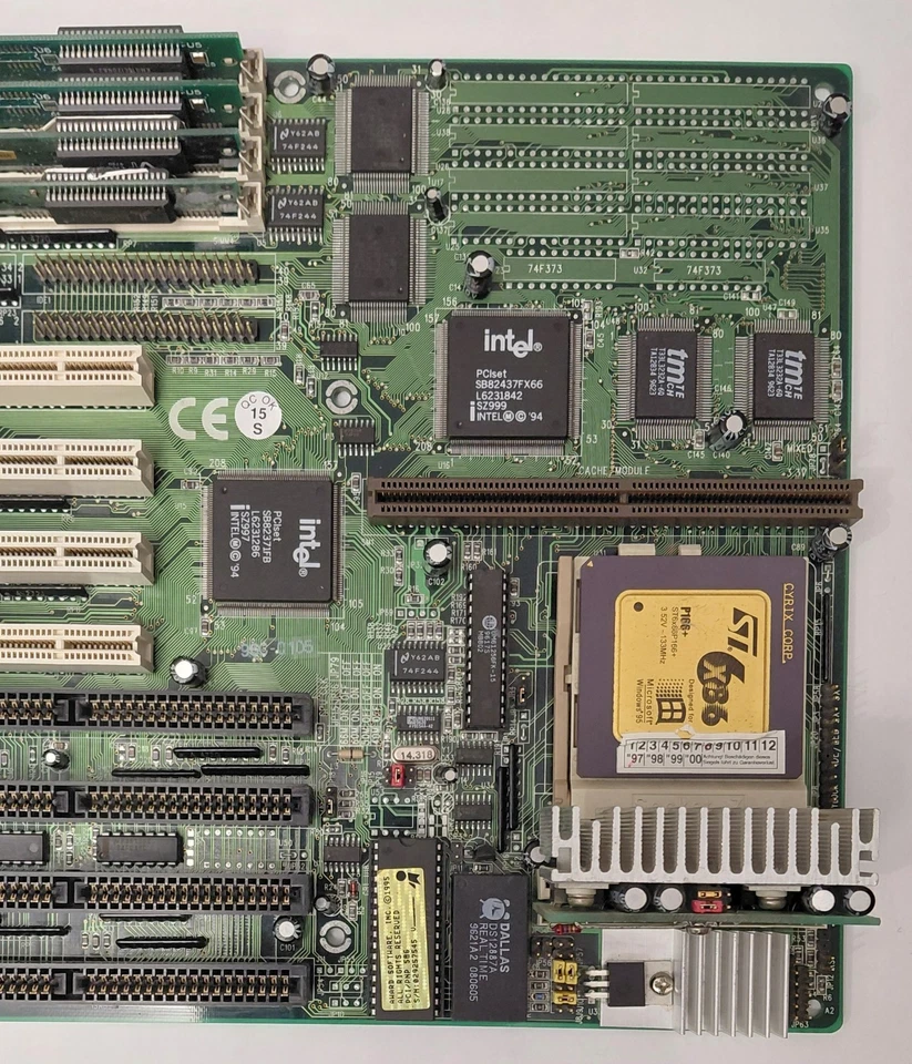 Shuttle HOT-541 Sockel 7 ISA retro Mainboard + Cyrix ST6X86 P166+ + 32MB RAM - Bild 3 von 3