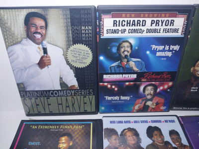 Lot Of 6 Stand Up Comedy Dvd Lot Richard Pryor, Steve Harvey