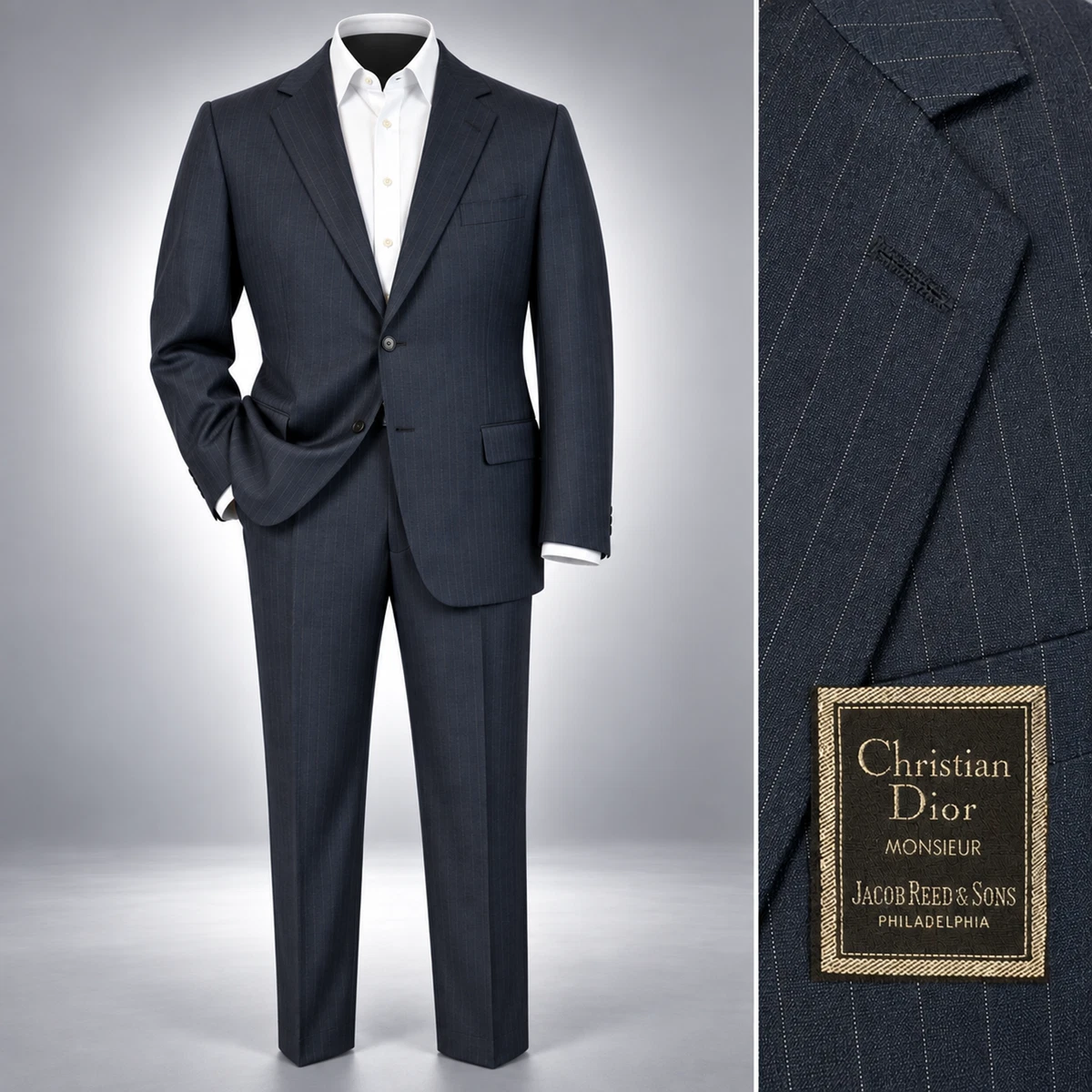Vintage Christian Dior Suit In Men's Suits for sale - eBay