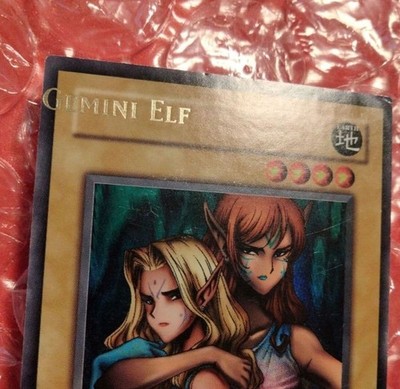 Yu-Gi-Oh! English Edition: Gemini Elf Error Name   Original Print Ultra Rare