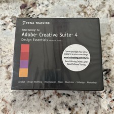 Total Training For Adobe Creative Suite 4 Production Premium DVD Bundle SEALED