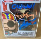 WWE Dude Love Mick Foley Signed/Autograph Inscribed Multicolored Funko Pop SWAU