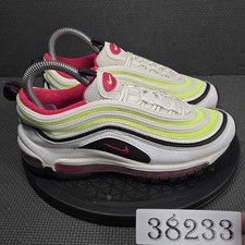 Nike Air Max 97 Shoes Youth Size 5.5Y White P...