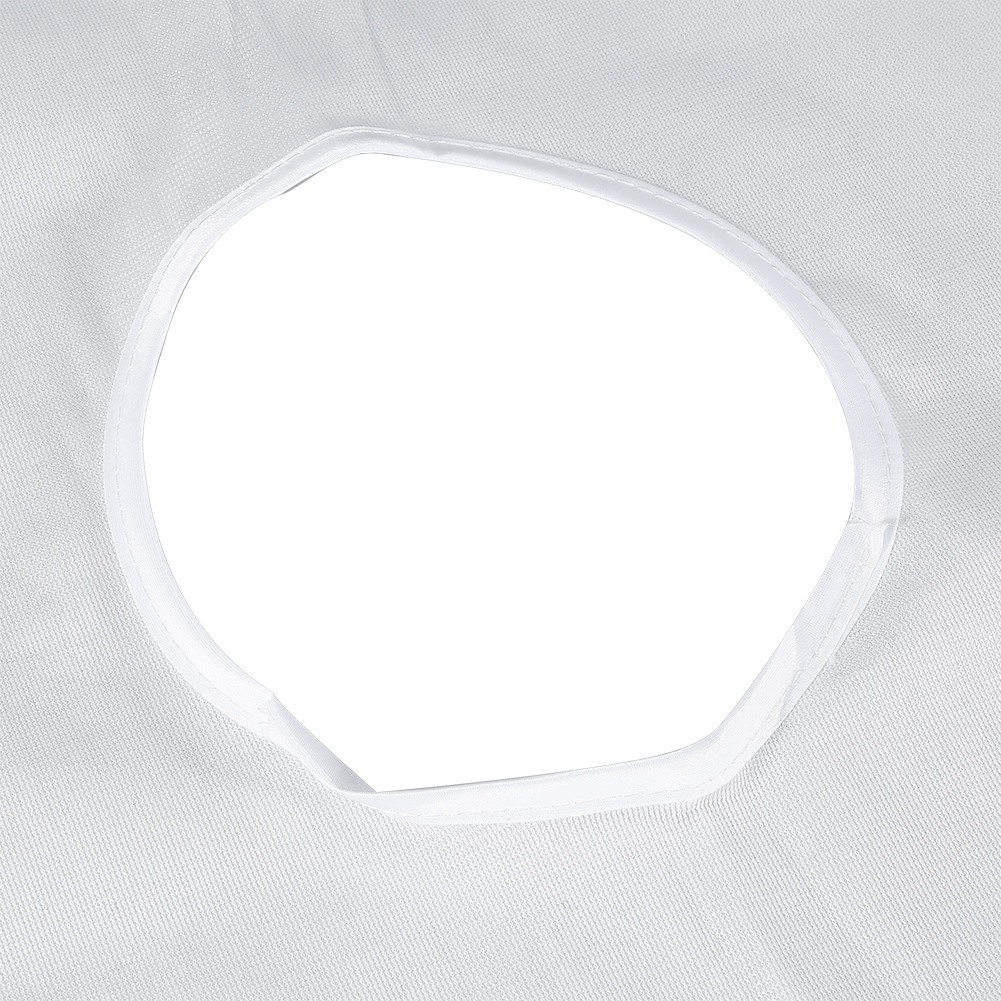 °Soft Beauty Massage Sheet SPA Treatment Bed Cover With Face Breath Hole (White.