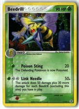 2004 Beedrill ⭐️ 1/112 Holo Rare 🌀 Swirl 🌀 FireRed & LeafGreen Pokemon HP on eBay