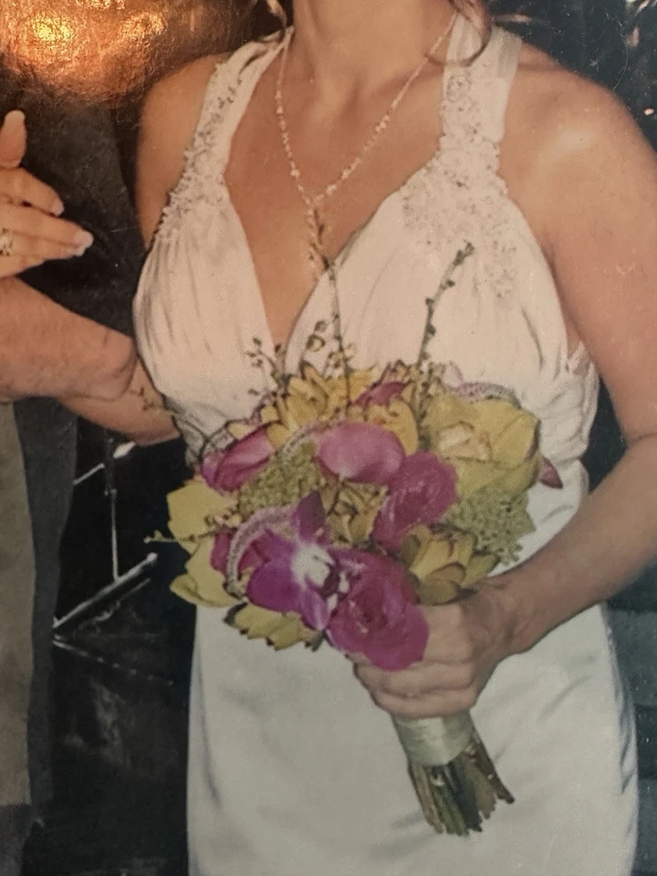 Bridal Gown Bought At A Boutique In Naples Florida, Size 4.  Used. - Image 2 of 4