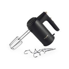 Image of Salter Alchemy Hand Mixer – 5 Speeds, Turbo, 300W, Storage Base, Chrome Tools