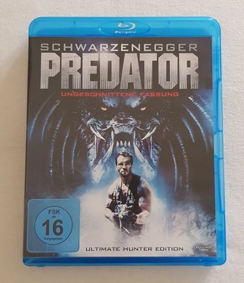 Predator 1987 UNCUT Arnold Schwarzenegger Blu-ray Sammlung 