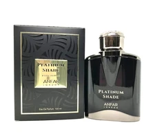Anfar Men's Platinum Shade EDP Spray 3.4 oz Fragrances 6292257588699