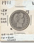 1911 Barber Quarter (VG)