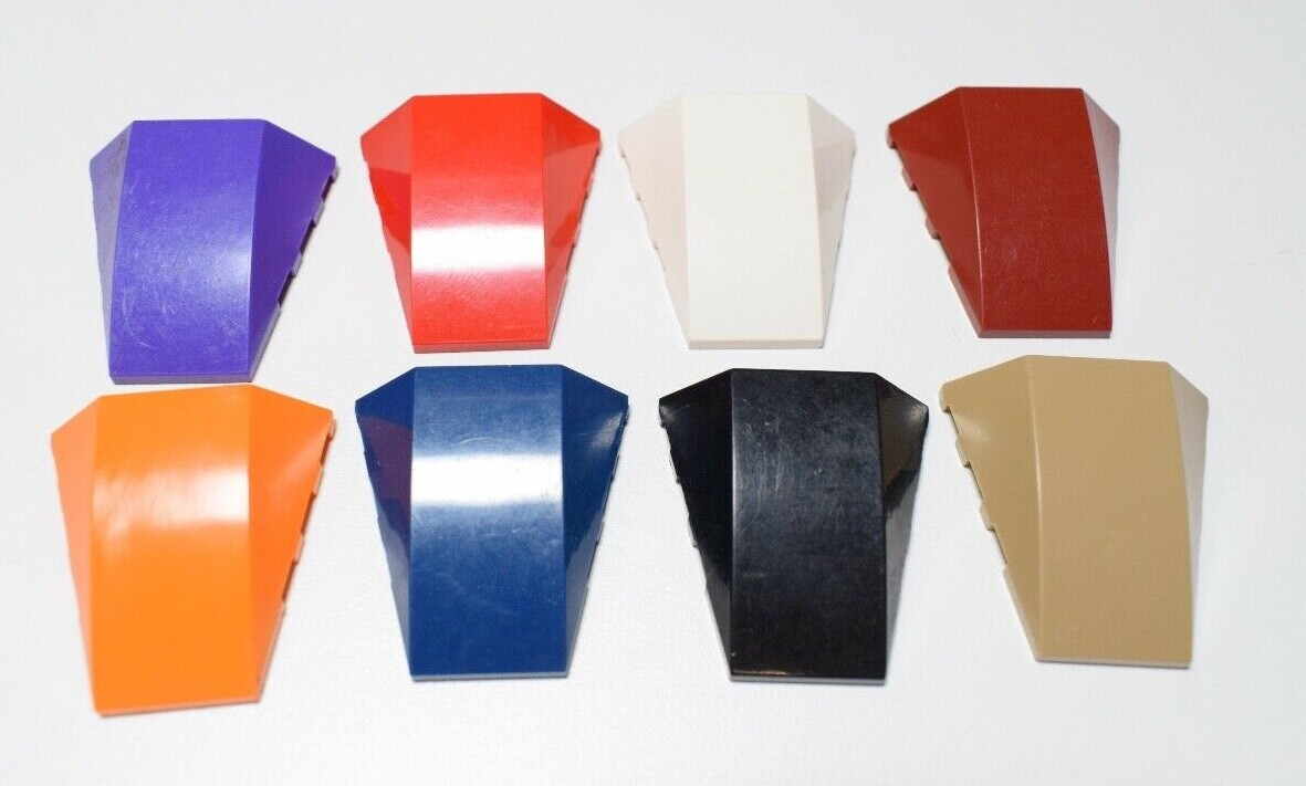 FBJ works Lego 47753 Brick Wedge Curved 4x4 Select Colour Pack of 8 | eBay
