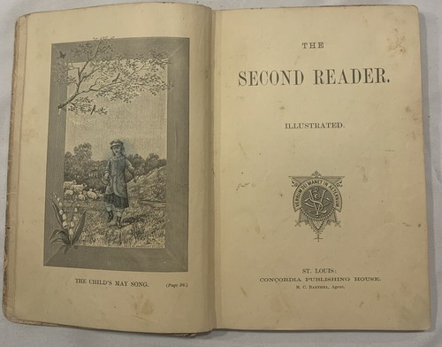 Antique Second Reader by Concordia Publishing. Approx Date 1888. See Notes - Picture 10 of 24