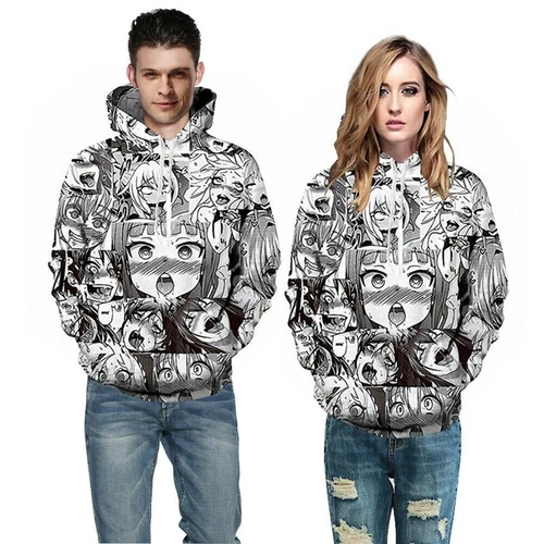 Anime hoodie ahegao new arrivals