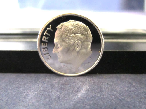 2007-S Silver Roosevelt Dime Deep Cameo Mirror Proof - Upper Grading Ranges